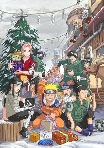 Naruto Christmas By Risachantag