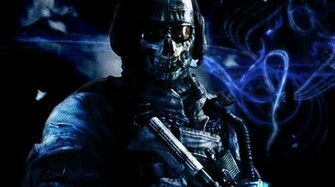 Call Of Duty Modern Warfare Ghost Desktop Wallpaper