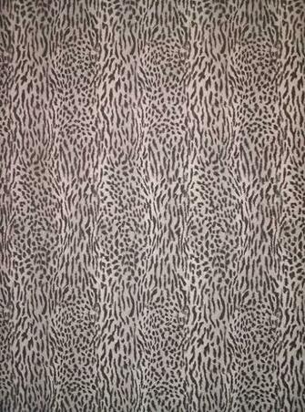 Black White And Gray Faux Leopard Fur Wallpaper