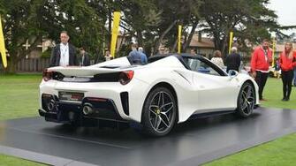 Ferrari Pista Spider Unveiled As Company S 50th Droptop Model