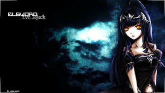 Elsword Eve Black Wallpaper By Darkludovic