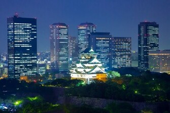 Iba Street Pictures 4k 5k Wallpaper Osaka Castle