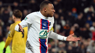 No Mercy Mbappe Nets Five In Psg S French Cup Rout Of Sixth Tier