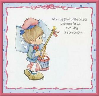 Collecting Precious Moments Dolls Background