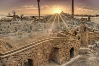 Sand Castle Wallpaper