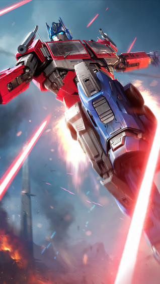 Optimus Prime Transformers Wallpaper iPhone Phone 4k 9500e