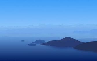 Blue Lands Desktop Pc And Mac Wallpaper