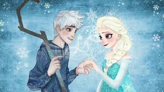 Jack Frost And Elsa Frozen Wallpaper