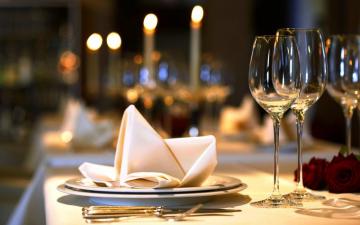 Romantic Dinner Wallpaper