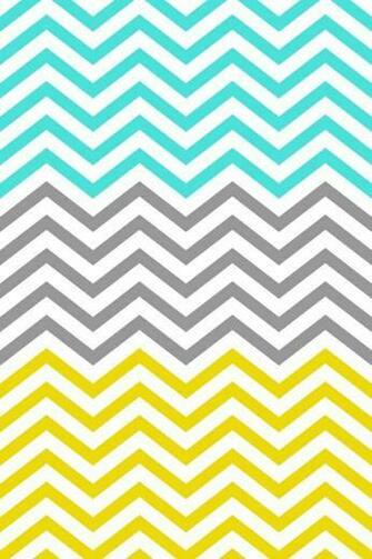 Mint Gray And Yellow Chevron Wallpaper More iPhone