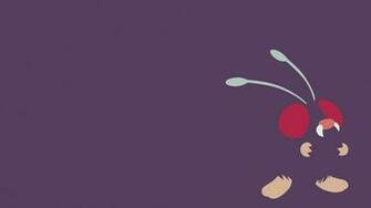 Venonat From Pokemon Minimalist By Matsumayu