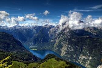Lake Konigsee Bavarian Alps Germany Berchtesgaden Cool