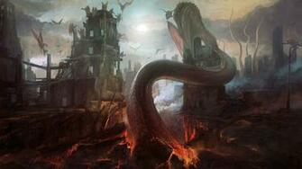 Fantasy City HD Wallpaper 4u