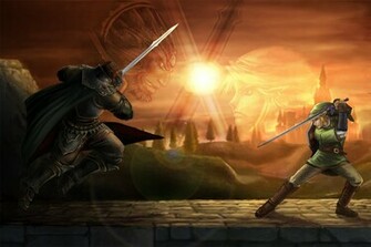 Link Vs Ganondorf By Yamaorce