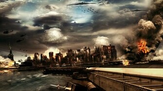 Destruction Game Scene Wallpaper HD