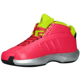 Adidas Crazy Men Basketball Shoes Vivid Berry Solar
