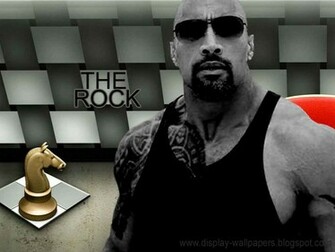 Wallpaper The Rock Wwe