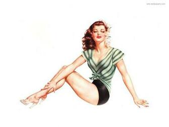 Vargas And George Petty The Artist Who Created Pin Up Background