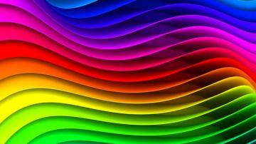 3d Rainbow Wallpaper Phone Kuj Green Autumn Leaves
