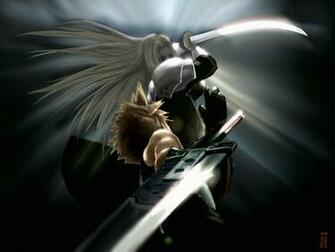 Cloud Strife Image V Sephiroth Wallpaper Photos