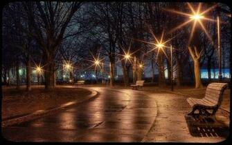 Rainy Night HD Wallpaper Pictures Image Background Photos