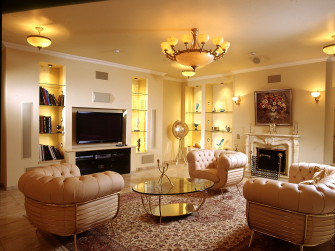 Interior Home Design Living Room Wallpaper