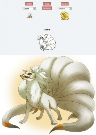 Pokemon Fusion Cutails By Kuraudia