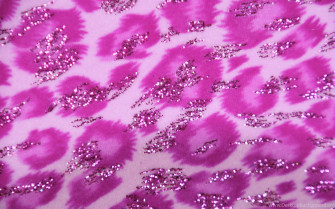 Pink Leopard Glitter Desktop Background Wallpaper