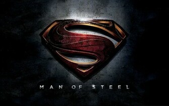 Superman Man Of Steel Logo Exclusive HD Wallpaper