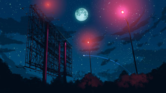 Anime Style Night Sky Uncropped 6k Version Link In