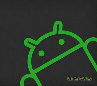 Android Wallpaper Jpg Outlined In Green