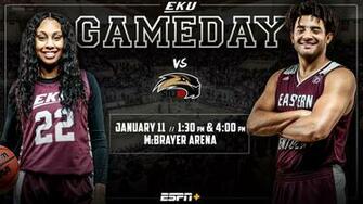 Eku Basketball Wraps Up Four Game Homestand Vs Siue On Saturday