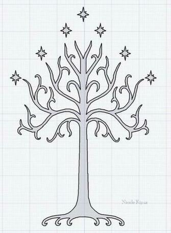 Tree Of Gondor Wallpaper Whte By