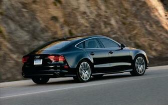 Audi A8 Black Wallpaper Image