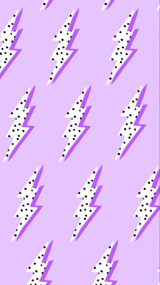 Lightning Wallpaper Preppy iPhone Pattern