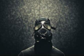Cool Skull With Gas Mask Wallpaper Descriptions