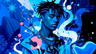 Xxxtentacion Blue Wallpaper