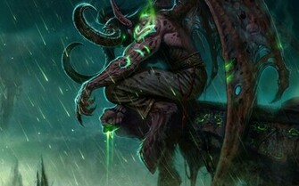 Illidan Stormrage Wallpaper World Of Warcraft