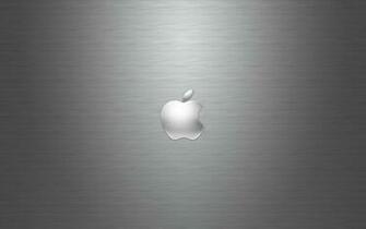 Apple Metal Plate Wallpaper Stock Photos