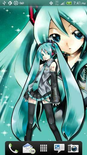 Vocaloid Hatsune Miku Live Wallpaper Features From The