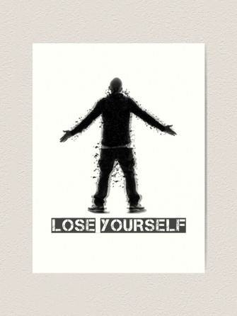 Eminem Lose Yourself Art Print By Fashion