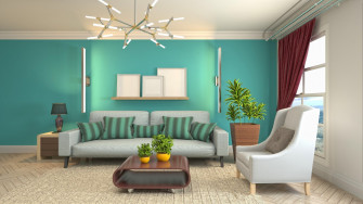 Interior Design Furniture Room Cool HD Desktop Wallpaper Widescreen