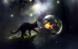 Funny Space Cat Wallpaper Wide 1c4 Px Kb Cute