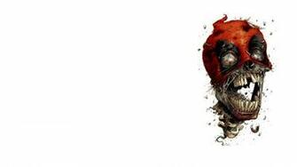 3d Skull Scary Red White Desktop Wallpaper Hq Photo