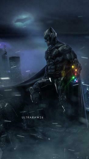 Batman Infinity Gauntlet iPhone Wallpaper