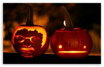 Halloween Jack O Lanterns HD Wallpaper For Standard Fullscreen