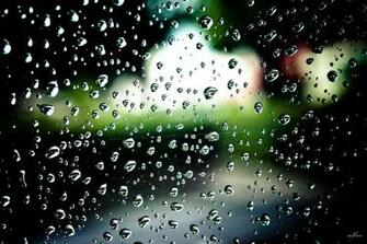 Raindrops On Window Wallpaper And Image