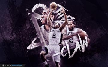 Kawhi Leonard The Claw Wallpaper V2 By Tmaclabi