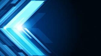 Blue Abstract Arrow HD Wallpaper