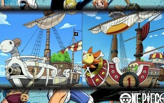One Piece Strawhat Pirate Ships Wallpaper By Weissdrum
